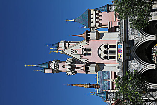 香港迪士尼灰公主城堡