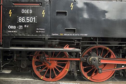 蒸汽机车,上奥地利州,欧洲