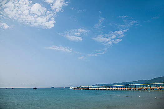 海南三亚大东海海滩