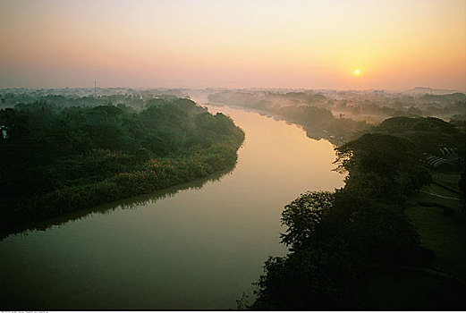 河,清莱,泰国