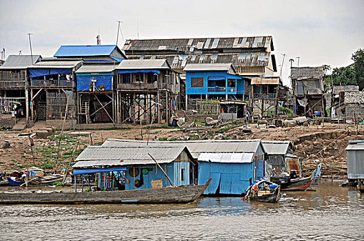 房子,柬埔寨,亚洲