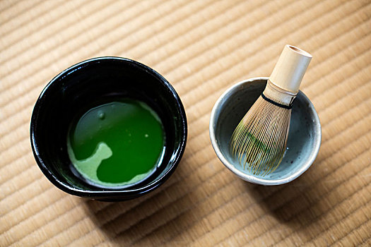 茶道,器具,绿色,抹茶,竹子,搅拌器