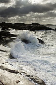 波浪,海洋,瑞典