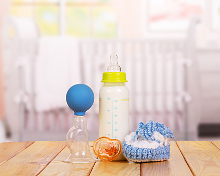 小瓶,牛奶,婴儿,奶嘴,背景