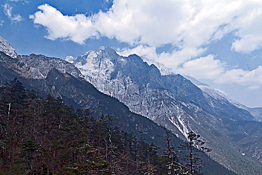 玉龙雪山景观