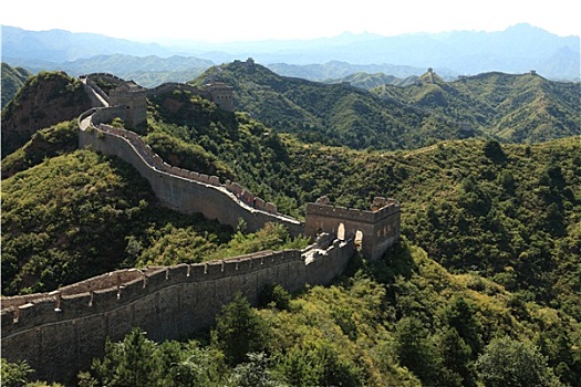 墙,中国,金山岭