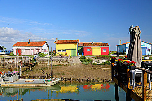 牡蛎养殖场,法国