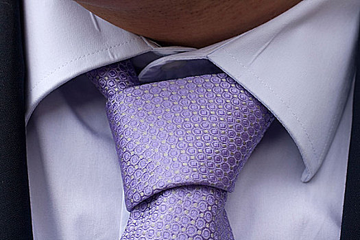 紫色,领带