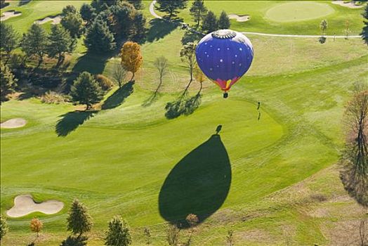 热气球,佛蒙特州,美国