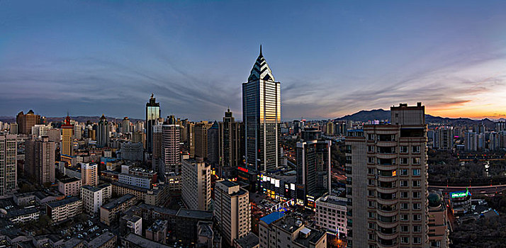 乌鲁木齐城市夜景