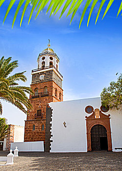 兰索罗特岛,特盖斯,瓜达卢佩,教堂