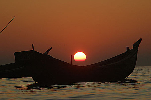 圣徒,岛屿,市场,只有,孟加拉,一个,著名,旅游胜地,本地居民,十二月,2007年