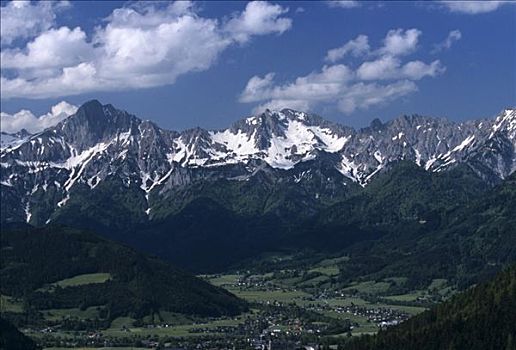山脉,奥地利,施蒂里亚