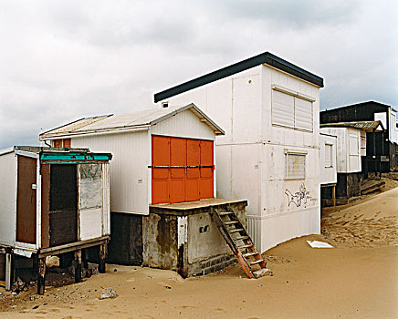 海滩小屋,加莱