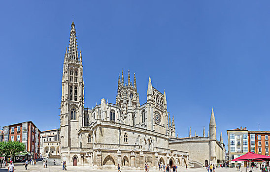 大教堂,布尔戈斯,卡斯蒂利亚,西班牙,欧洲