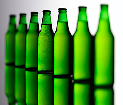 绿色,啤酒瓶