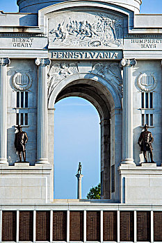 宾夕法尼亚,纪念建筑,盖茨堡国家军事公园