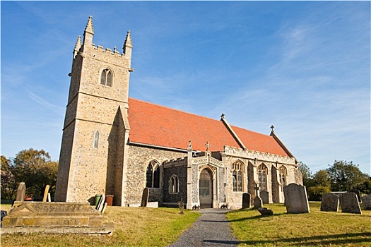 英国,乡村,教堂