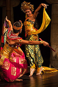 巴厘岛勒贡舞之双人舞