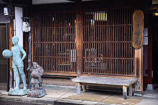 店,偏僻寺院,日本