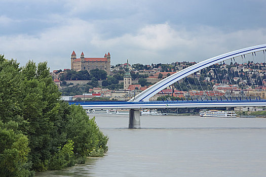 阿波罗,桥,多瑙河,布拉迪斯拉瓦,斯洛伐克