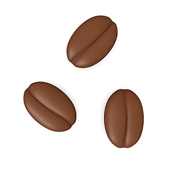 三个,咖啡豆