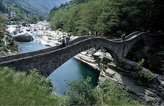 桥,死,瑞士,欧洲