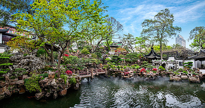 上海市黄浦区豫园大假山