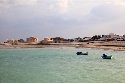 海滩,阿尔科尔,卡塔尔,中东