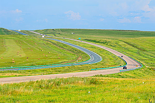 内蒙古公路风光