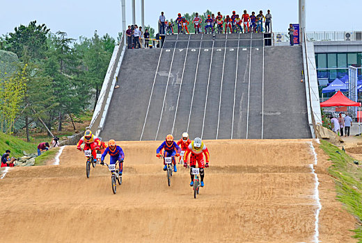 2019年全国bmx自行车联赛,第四,第五站,在山东省日照市成功举行