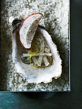 牡蛎,胶冻,草菇