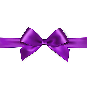 光泽,紫色,绸缎,丝带,白色背景,背景,蝴蝶结