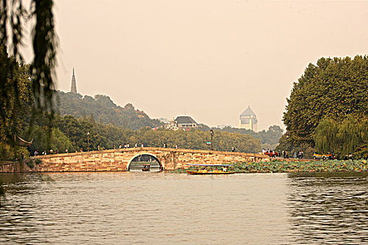 杭州西湖西泠桥