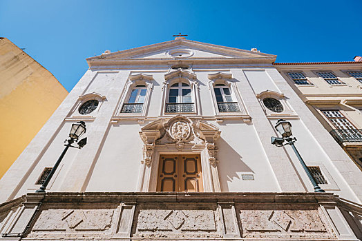 葡萄牙里斯本街道与城市建筑
