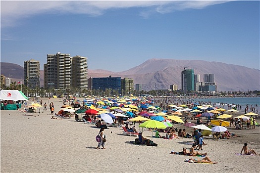 海滩,智利