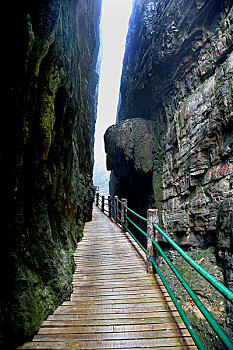 狮头峡是金刀峡上段第二胜景