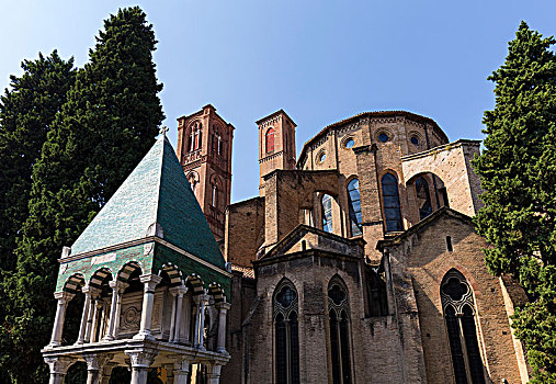 大教堂,墓地,博洛尼亚,艾米利亚罗马涅,意大利