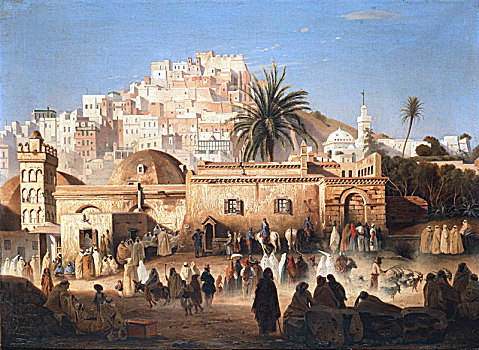 清真寺,阿尔及尔,艺术家