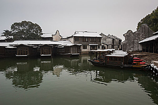 乌镇雪景