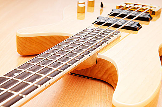 音乐,概念,木质,吉他