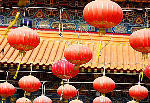 灯笼,中国寺庙