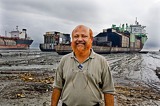 挪威,船,新,搁浅,造船厂,孟加拉,八月,2008年,商务,展示