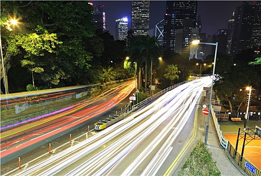 交通,城市,夜晚