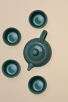 精致手工陶瓷茶具