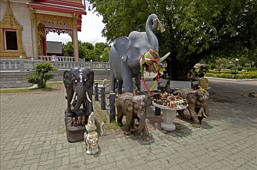 神圣,查隆寺,庙宇,普吉岛,泰国