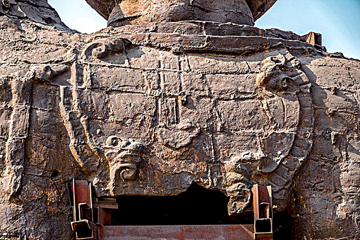 河北沧州铁狮子,我国最大的铸铁文物,第一批全国重点文物保护单位