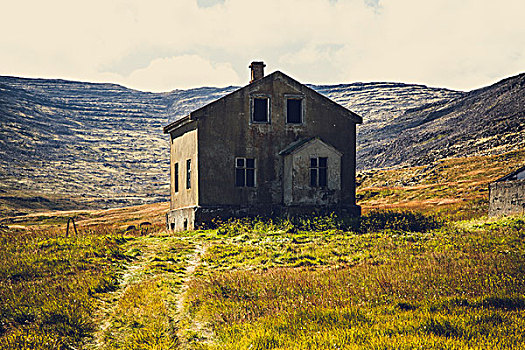 房子,西部,峡湾,冰岛