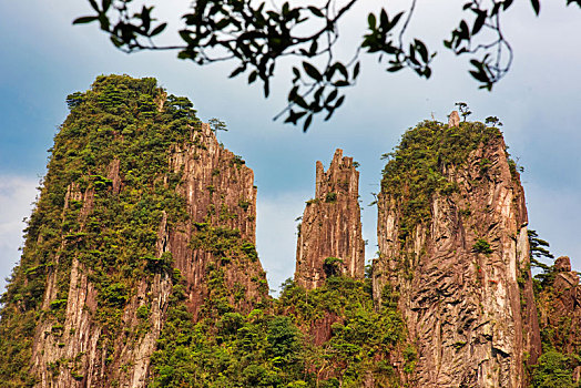 人间仙境,天南第一峰,湖南郴州市宜章县蟒山五指峰