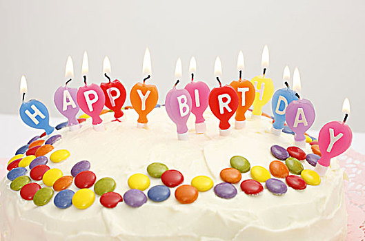 生日蛋糕,蜡烛,文字,生日快乐,巧克力,扁豆